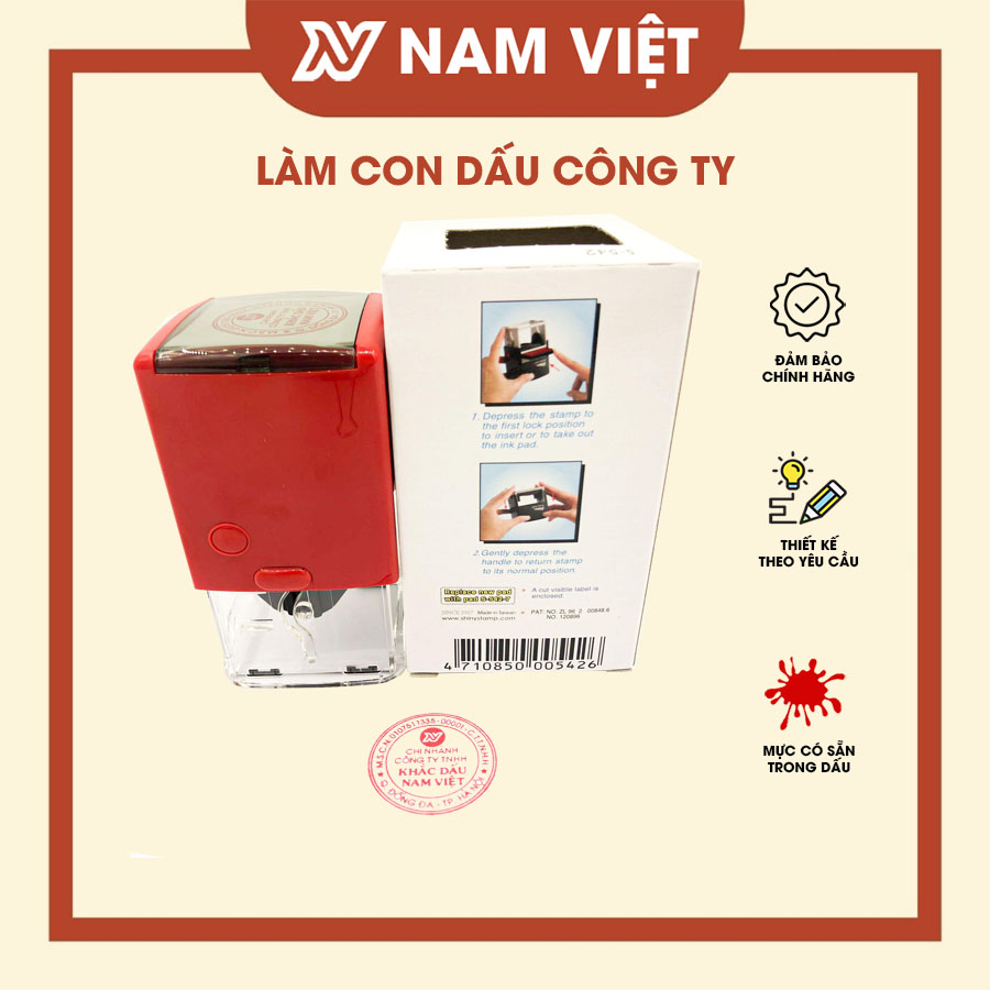 Khắc dấu công ty