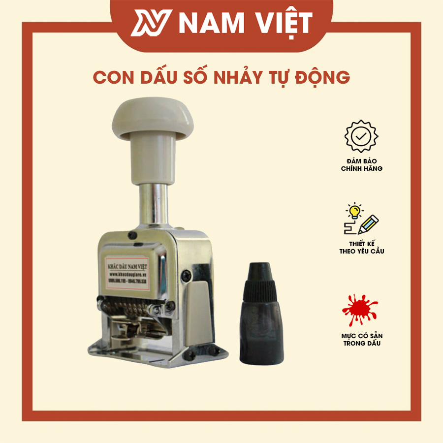 Khắc dấu số nhảy