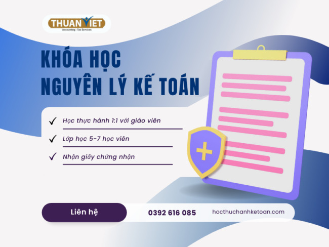 Khóa học nguyên lý kế toán
