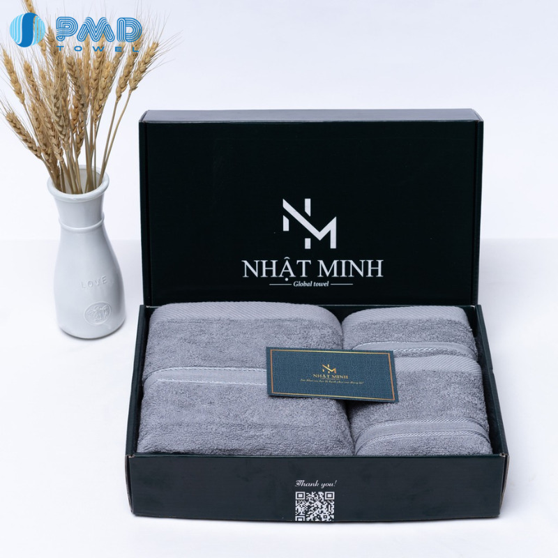 Quà tặng combo 2 khăn cao cấp