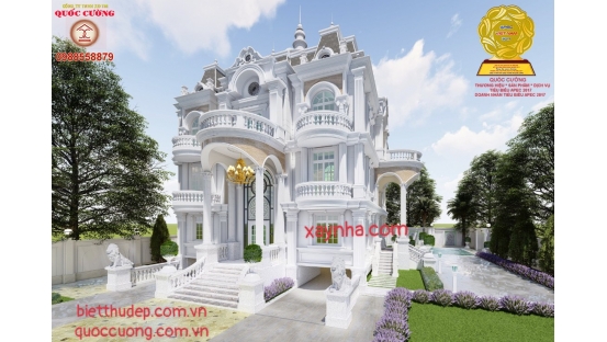 Thiết kế thi công xây dựng biệt thự