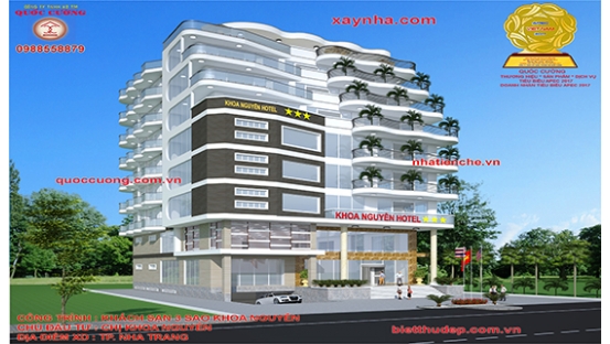 Thiết kế thi công xây dựng khách sạn