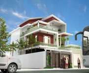 Thiết kế thi công nhà phố