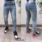 Quần Jeans nam trơn