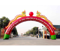 Cổng hơi hình rồng 10m
