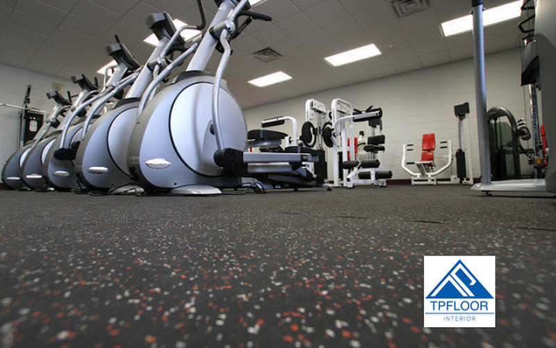 Sàn cao su phòng gym
