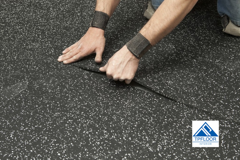 Sàn cao su phòng gym