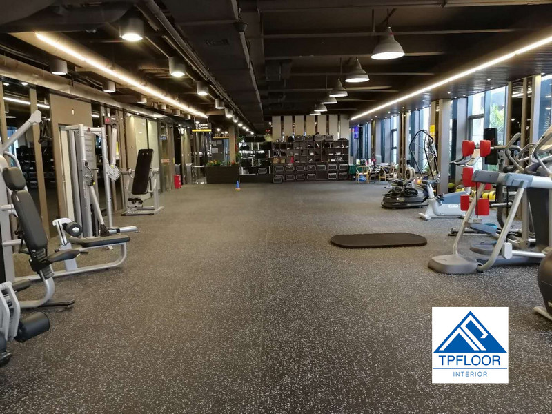 Sàn cao su phòng gym