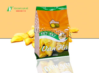 Túi giấy Couche đựng mít sấy