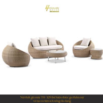 Nội thất mây ngoài trời