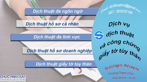 Dịch vụ dịch thuật