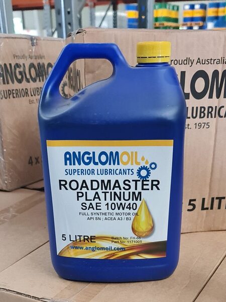 Dầu động cơ Anglomoil Roadmaster Platinum SAE 10W40 5L