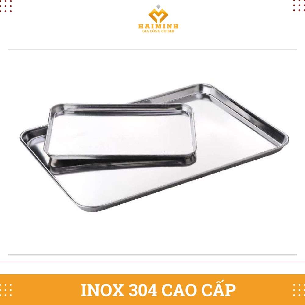 Khay trà inox