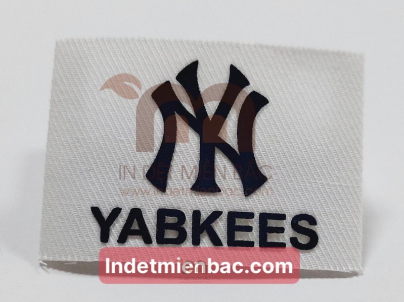 Mác dệt Silicon Logo Yabkees