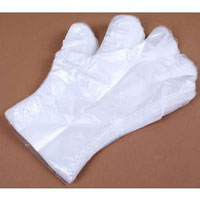 Găng tay nilon PE trắng