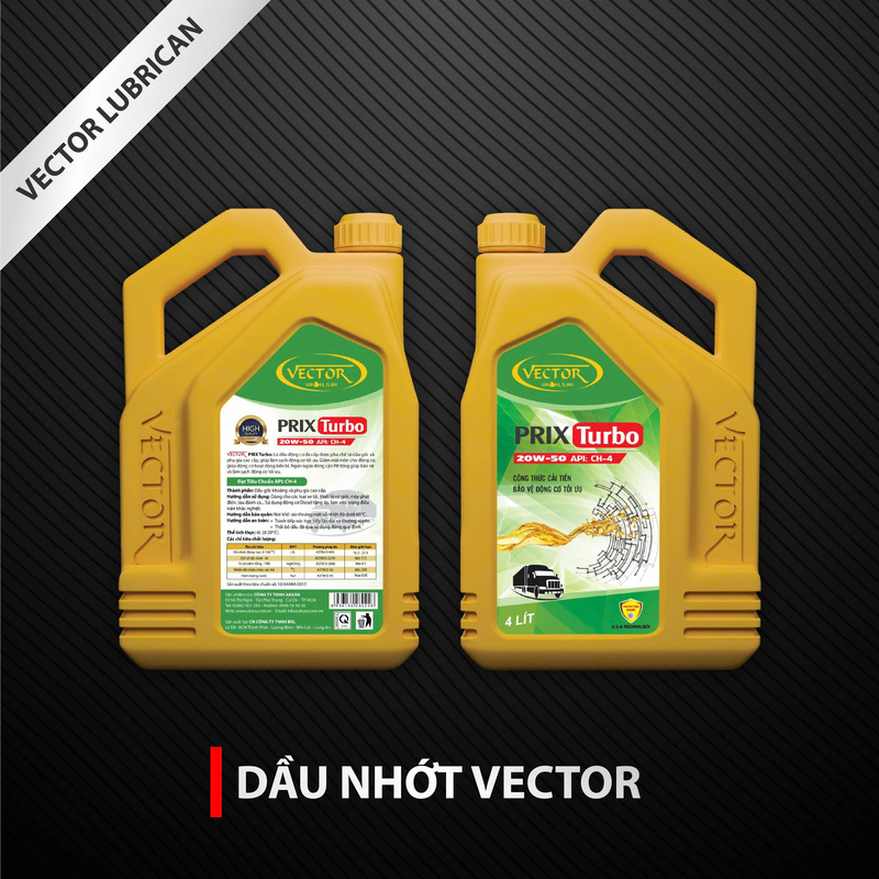 Dầu nhớt Vector PRIX Turbo