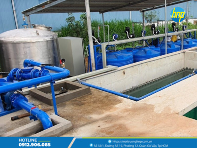 Hệ thống xử lý nước sạch trang trại bò sữa Bình Định