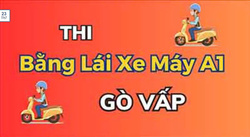 Thi bằng lái xe máy A1