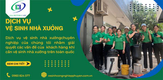 Dịch vụ vệ sinh nhà xưởng