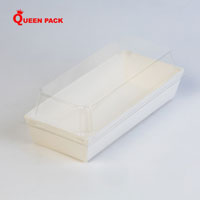 Hộp giấy trắng đựng bánh QP-E023
