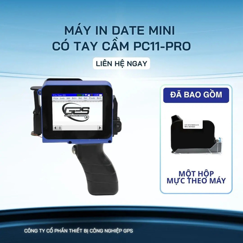 Máy in Date mini cầm tay PC11 PRO