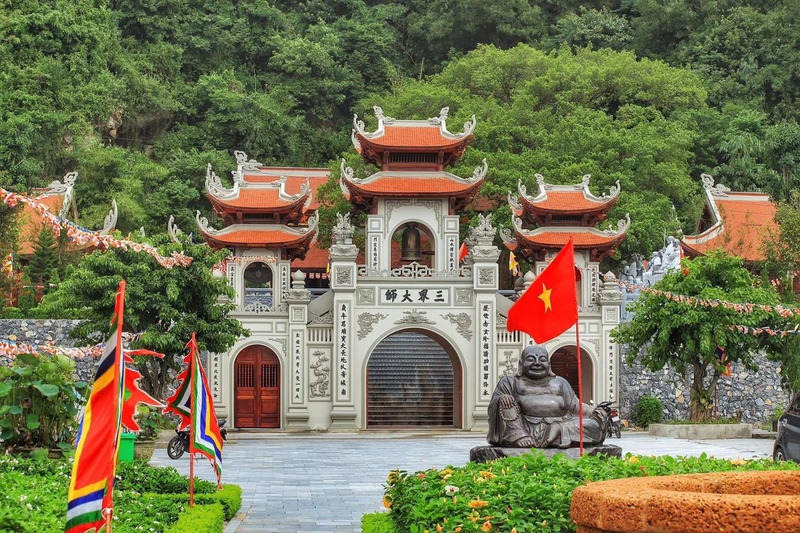 Thiết kế cảnh quan công trình chùa Hổ Sơn