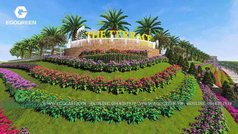 Thiết kế cảnh quan công trình The Terrace Lào Cai