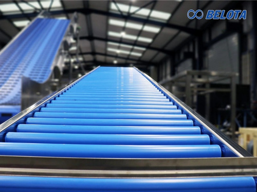 Băng tải con lăn nhựa