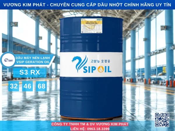 Dầu máy nén lạnh Vsip Geration Oil (32-46-68)