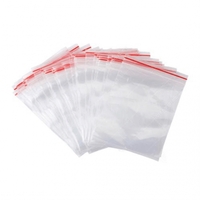 Túi zipper chỉ đỏ