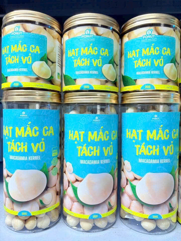 Hạt Macca tách vỏ