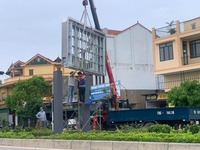 Thi công pano led tuyên truyền xã hội hoá