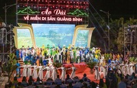 Áo dài - về miền di sản Quảng Bình