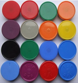 Nắp nhôm có viền nhựa