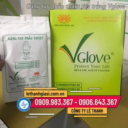 Găng tay phẫu thuật tiệt trùng Vglove