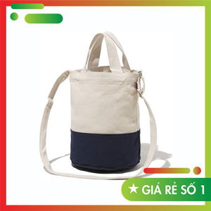 Túi tote hình trụ