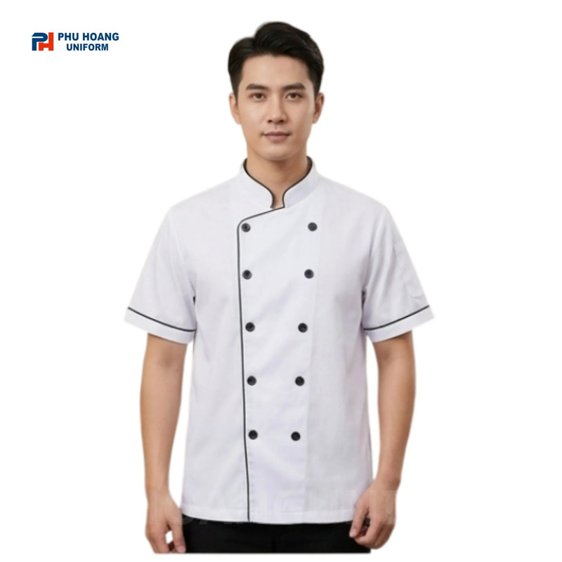Áo bếp may sẵn