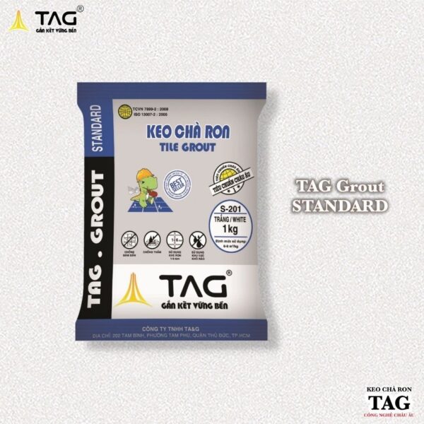 Keo chà ron nội thất TAG Grout Standard