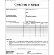 Xin giấy chứng nhận xuất xứ