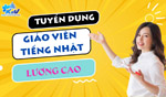 Tuyển dụng giáo viên tiếng Nhật