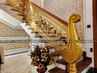 Cầu thang nhôm đúc