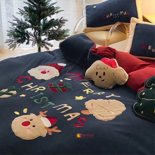 Chăn nỉ hình ông già noel