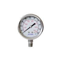 Đồng hồ áp Inox AG54 – Automa Korea