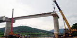 Lắp dầm cầu Bình Ca Tuyên Quang