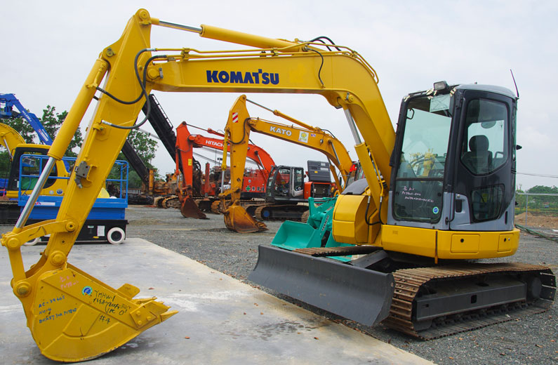 Máy xúc đào Komatsu-PC78us-6
