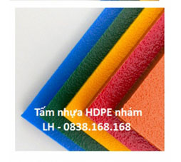 Tấm nhựa HDPE đủ màu