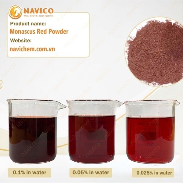 Màu Monascus Red Powder
