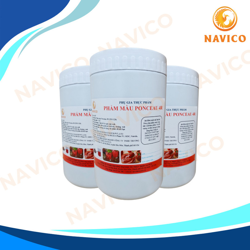 Ponceur 4R - E124 - Màu đỏ cờ