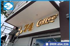 Thi công bảng hiệu chữ nổi