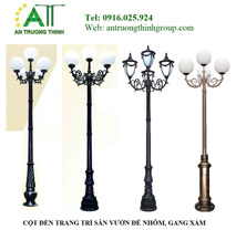 Cột đèn trang trí sân vườn